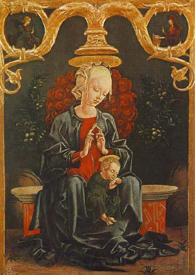 Cosimo Tura Madonna and Child in a Garden Spain oil painting art